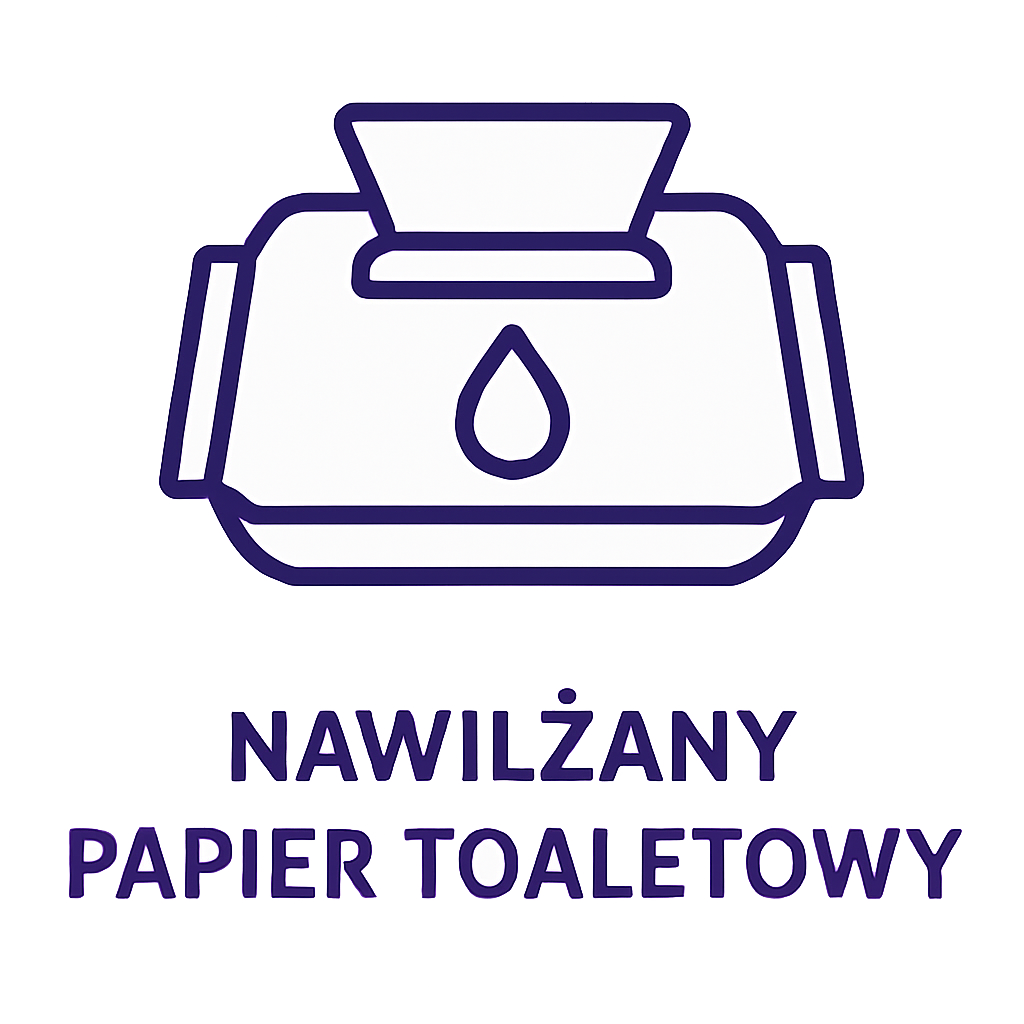 Nawilżany papier toaletowy