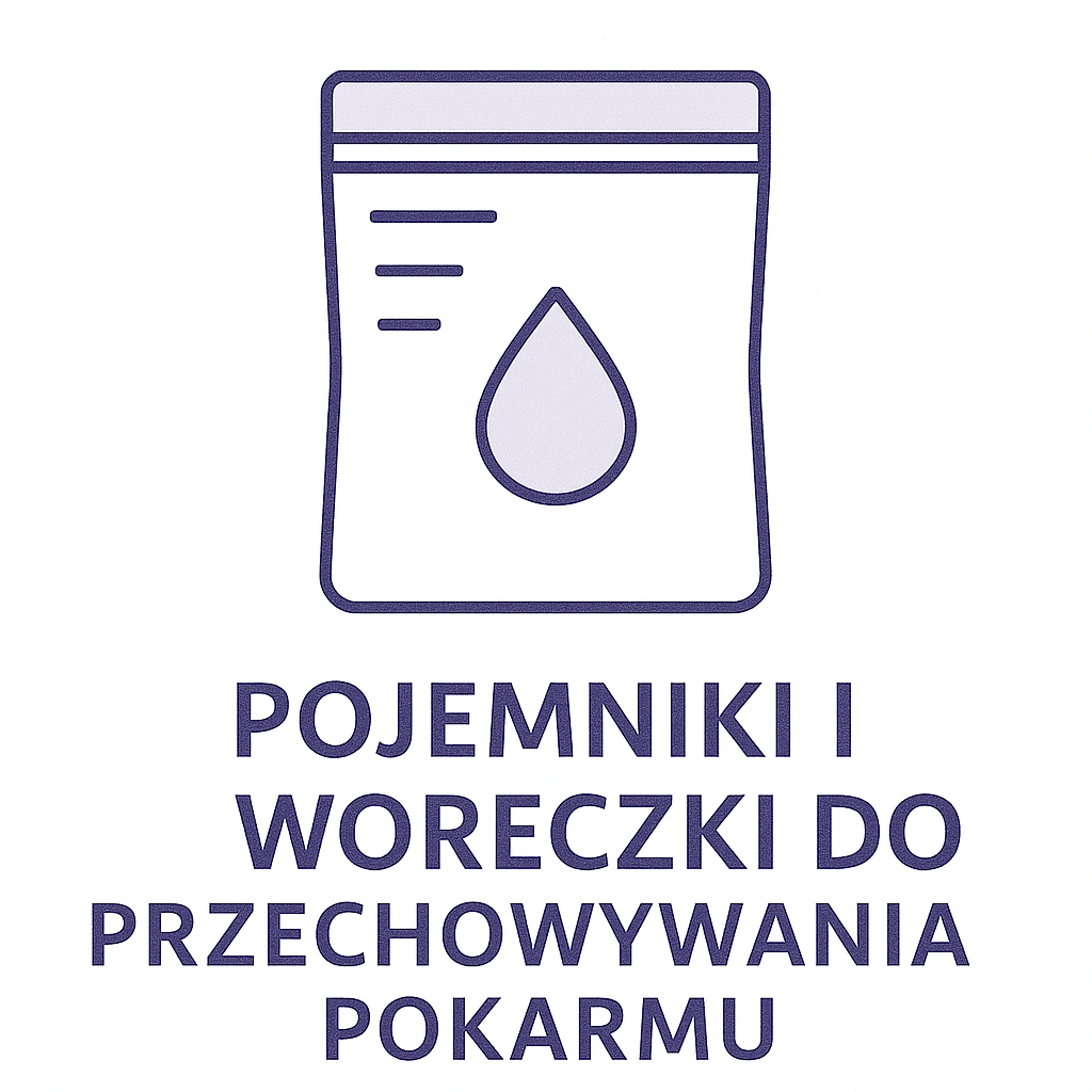 Pojemniki i woreczki do przechowywania pokarmu