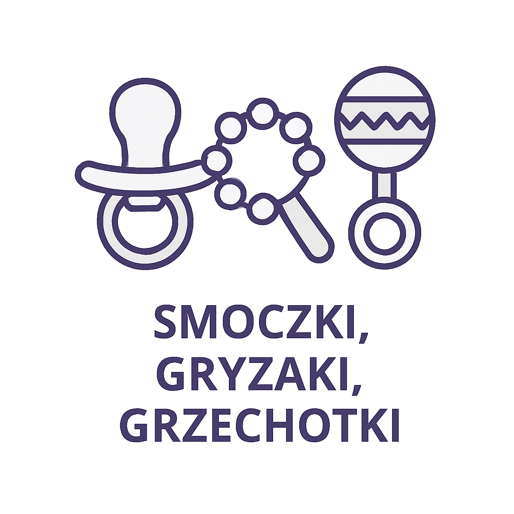 Smoczki, gryzaki, grzechotki
