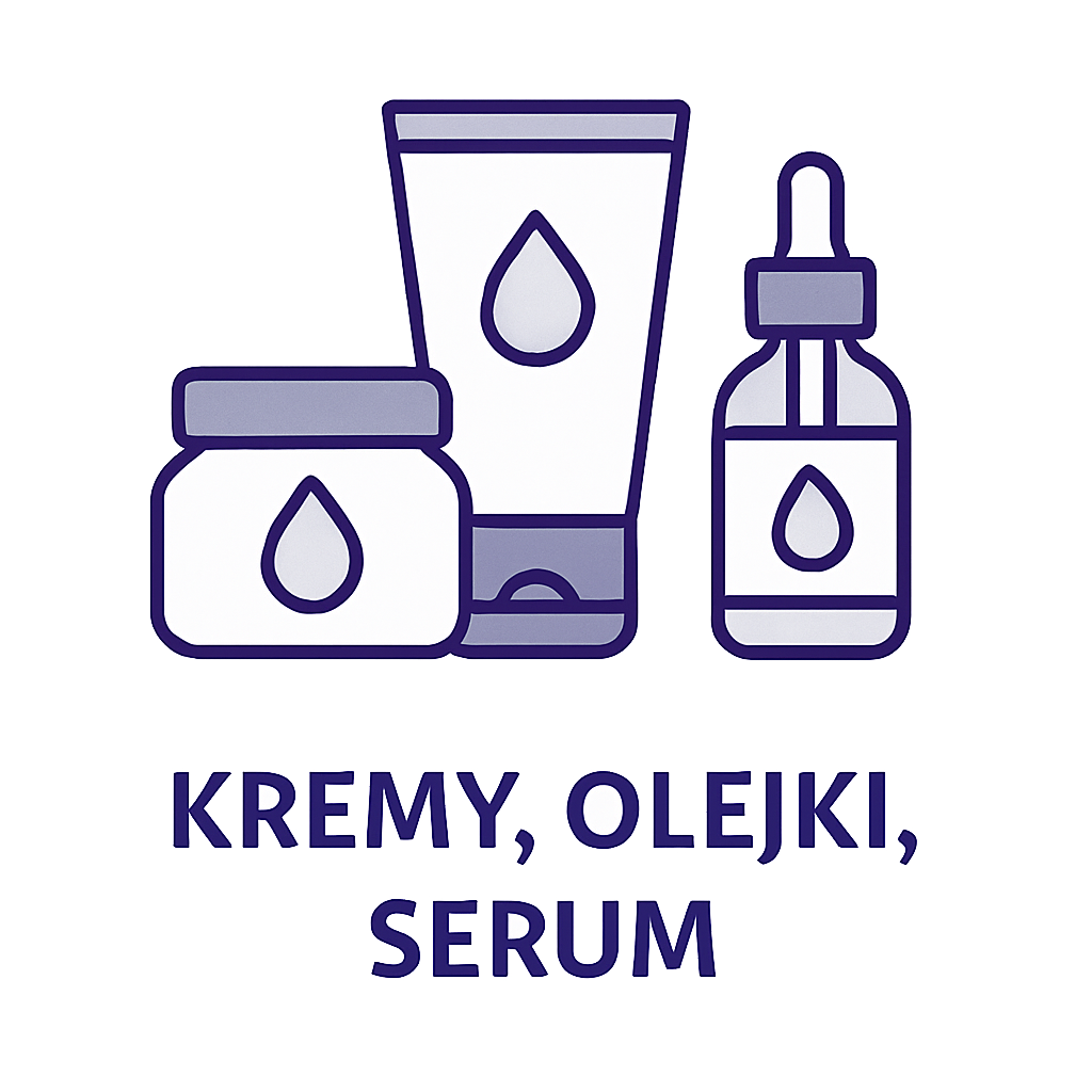 Kremy, olejki, serum