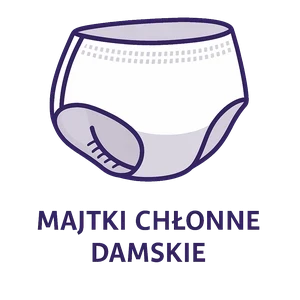 Majtki chłonne damskie
