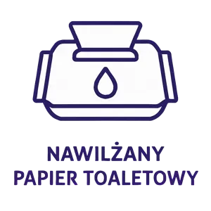 Nawilżany papier toaletowy