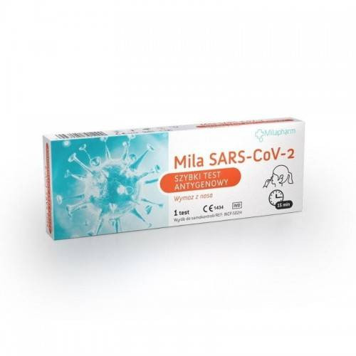 TEST MILAPHARM  SARS-CoV-2  wymaz z nosa  1szt