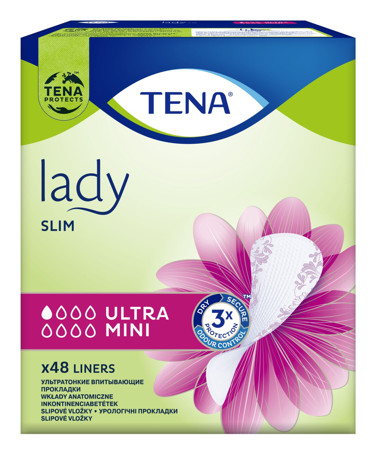 TENA LADY SLIM ULTRA MINI '48  (1 kropla)  (761182)   (k=3)