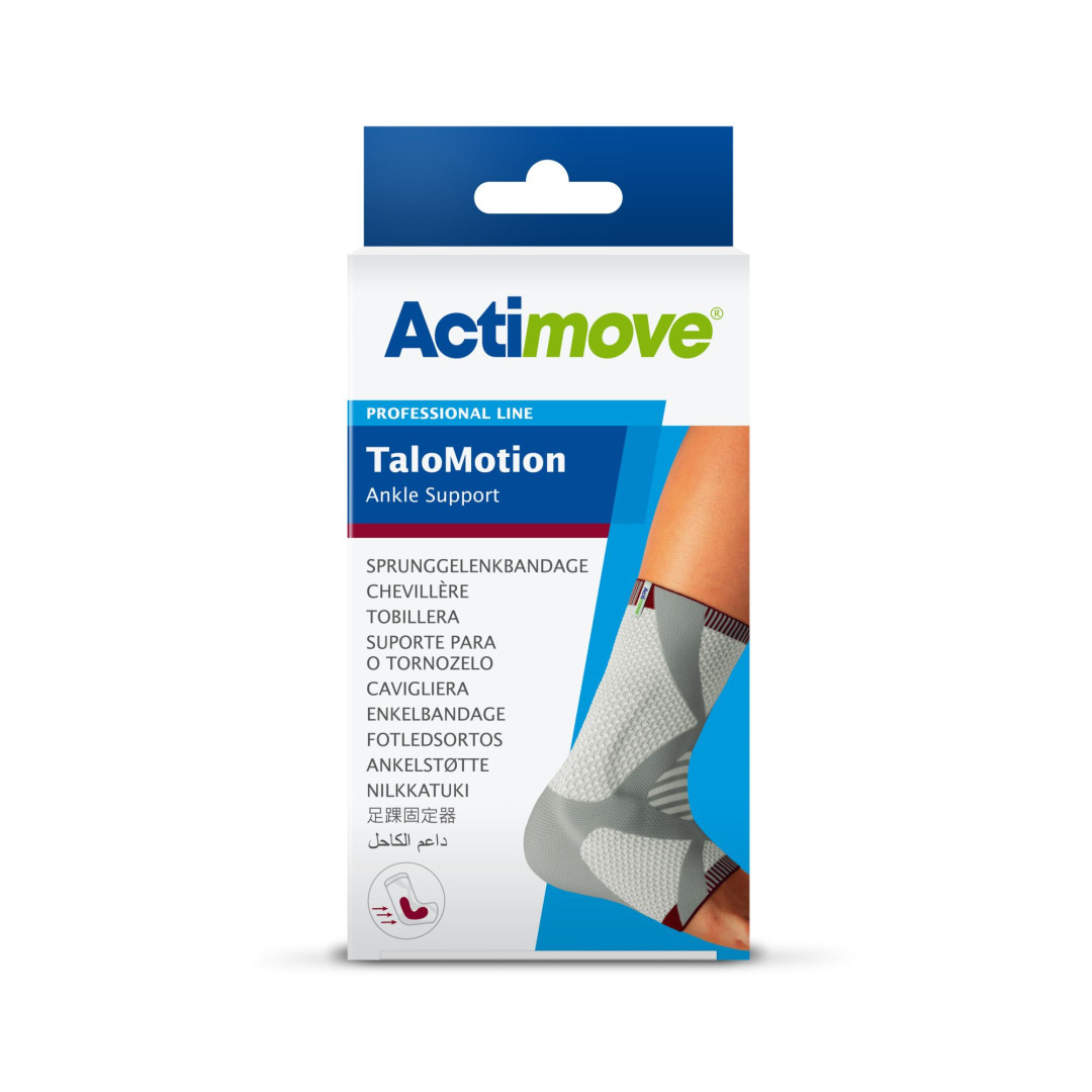 ACTIMOVE PRO  Stablilizator stawu skokowego z kompresją medyczną  rozm. XXL (prawa)  biały  (7348707)   (k=12)