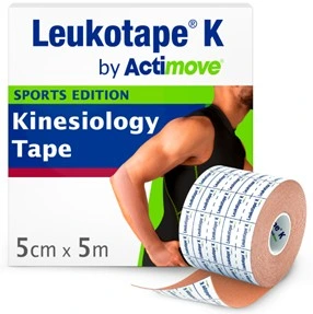 LEUKOTAPE K by Actimove Sports Edition 5cmx5m Beige  (6507826)   (k=24)