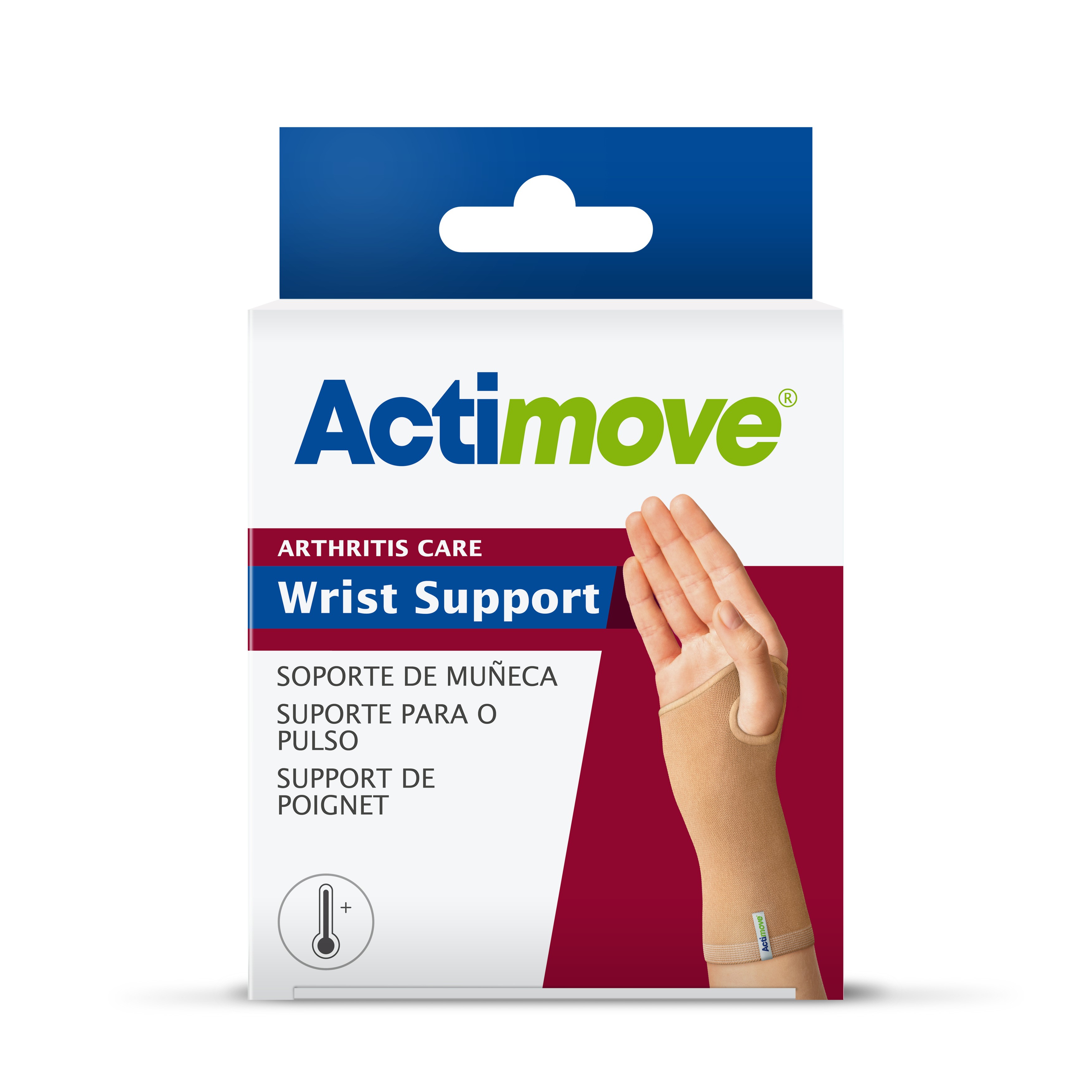ACTIMOVE AC  Opaska na nadgarstek dla osób z zapaleniem stawów  rozm. XL  beżowy  (7577923)   (k=48)