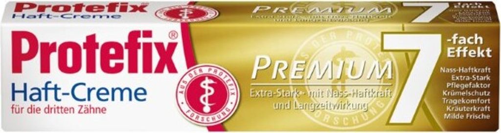PROTEFIX 47g  Krem mocujący do protez zębowych ekstra mocny premium 7x efekt  ( import ) (k=60)