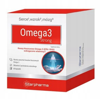 Starpharma Omega 3 Strong 60 kaps.