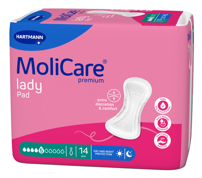 HN MoliCare Premium Lady Pad 5 kropli '14 (168051)   (k=12) ref.