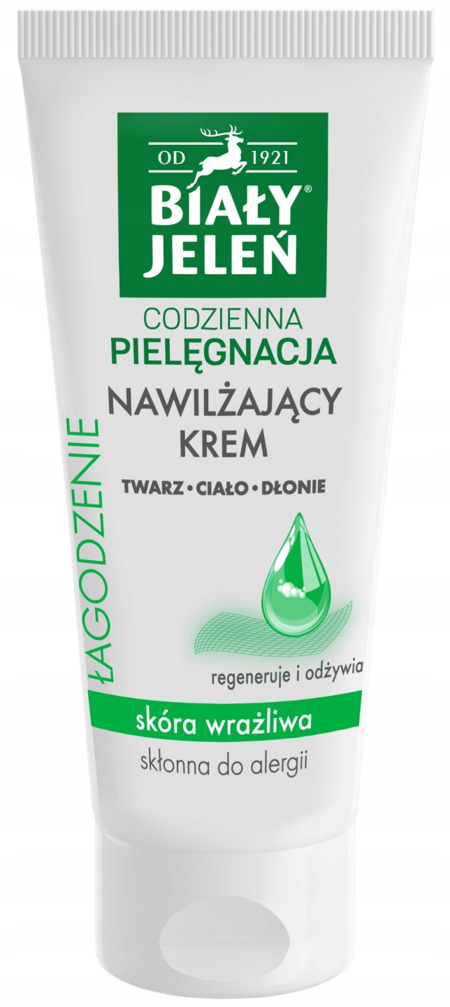 BIAŁY JELEŃ  Krem do twarzy i ciała ŁAGODZENIE  200ml (k=12)