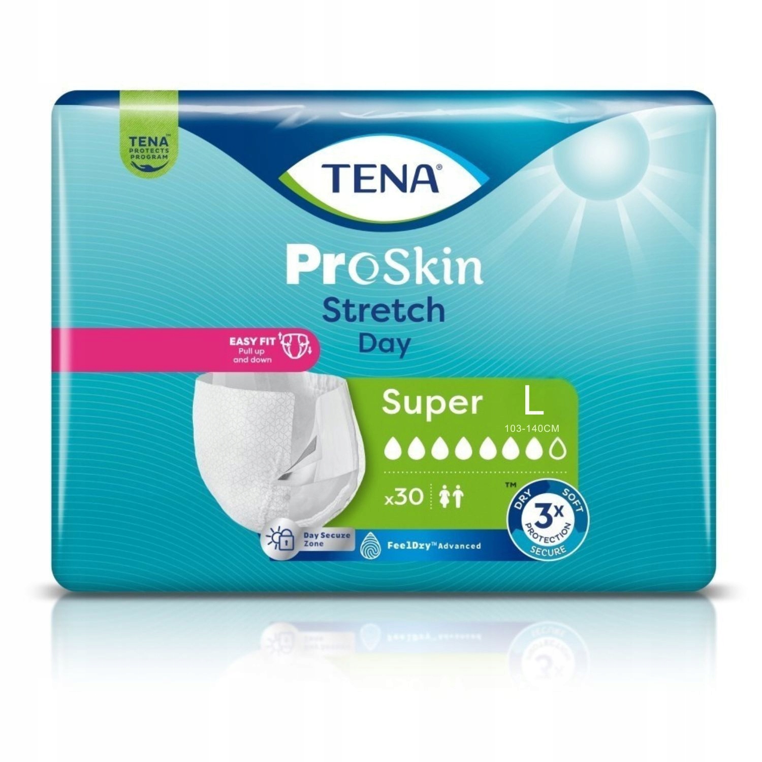 TENA STRETCH PROSKIN SUPER Day L 30  (761198)   (k=2)