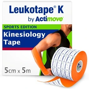 LEUKOTAPE K by Actimove Sports Edition 5cmx5m Orange  (6507823)   (k=24)