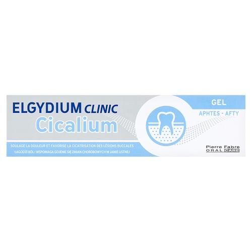 ELGYDIUM żel stomatologiczny na afty i owrzodzenia CLINIC CICALIUM 8 ml