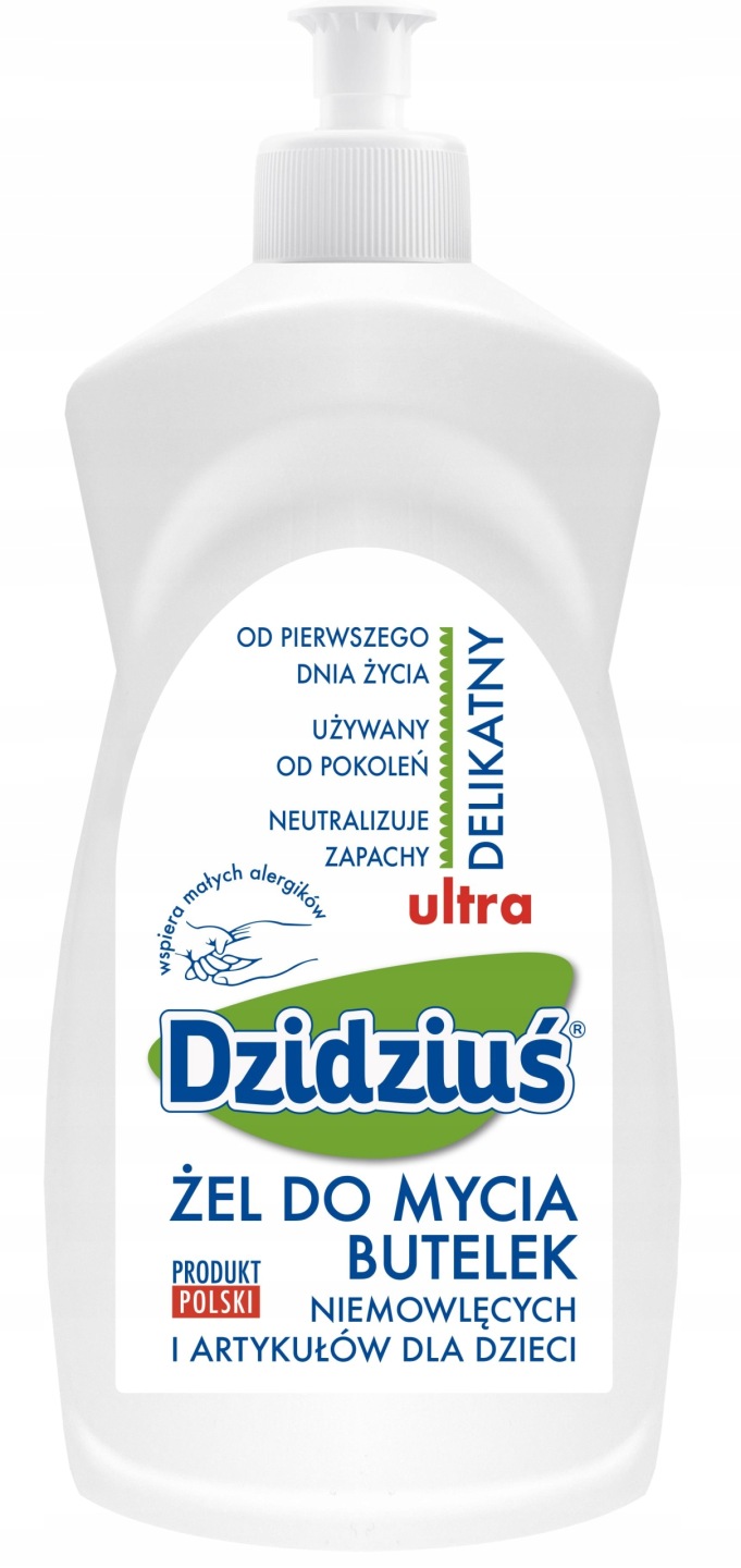 DZIDZIUŚ Żel do mycia butelek  500ml  (k=12)