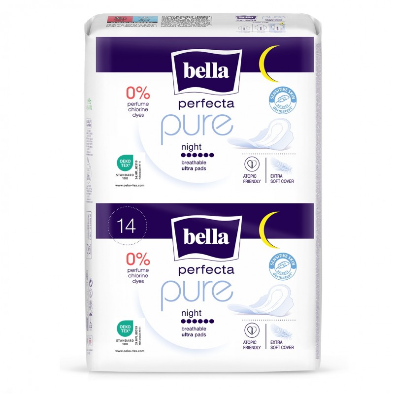 BELLA PODPASKI  PERFECTA PURE Night 14szt. (k=12)
