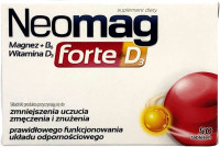 AFLOFARM NEOMAG FORTE D3 50 tabl.  Zmniejsza uczucie znużenia i zmęczenia