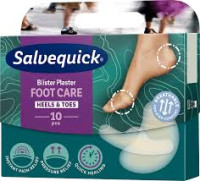 CD SALVEQUICK Plastry FOOT CARE do stóp MIX 10 szt   (602236)   (k=12)