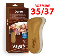VAYA DURRO Wkładki ortopedyczne 3/4 na płaskostopie poprzeczne do obuwia odkrytego '35/37