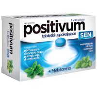AFLOFARM POSITIVUM SEN  Tabletki uspokajające  6 x 30 tab. (k=28)