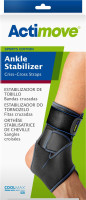 ACTIMOVE SE  Stabilizator stawu skokowego ze skrzyżowanymi pasami, regulowany  rozm. Uniwersalny  czarny  (7561130)   (k=12)