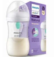 AVENT  Responsywna Butelka NATURAL  z wentylem Air Free   260ml   (SCY673/01)