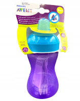 AVENT Kubek z miękkim ustnikiem  9m  300ml  Fioletowy   (802/02)