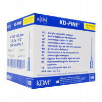 IGŁY INIEKCYJNE, KDM 0,9 x 40mm  100szt