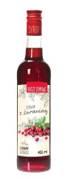 PREMIUM ROSA  Syrop z Żurawiny  400ml   (d=10)