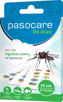 PASOCARE  Zestaw Plastrów ŁAGODZĄCE UKĄSZENIA KIDS LINE  30szt