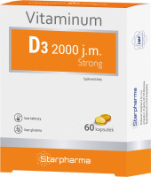 Starpharma VITAMINUM D3 2000 j.m. Strong 60 kaps.