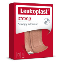 Leukoplast® strong, plastry z opatrunkiem, 12 szt. (22x72 mm), 8 szt.(38x63 mm)