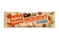KUBARA Dobra Kaloria Baton orzechowy migdał nerkowiec 23g   (d=20)