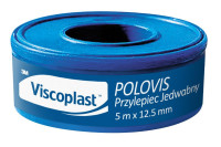 3M VISCOPLAST  POLOVIS Przylepiec Jedwabny w  rozmiarze  5m x 12.5mm   rolka  1szt   (k=24)