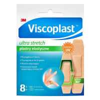 3M VISCOPLAST  ULTRA STRETCH zestaw plastrów  2 rozmiary  pudełko 8 szt   (k=40)