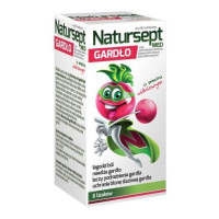 AFLOFARM NATUR-SEPT 6 szt.  Lizaki na gardło smak wiśniowy