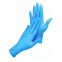 ZARYS Rękawice nitrylowe, blue, bezpudrowe rozm. L '100