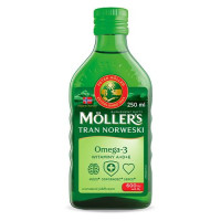 ++ORKLA Möller's Tran Norweski Jabłkowy 250 ml   (k=12)