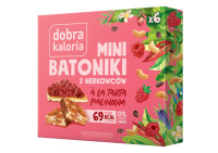 KUBARA Mini Batoniki z nerkowców a'la tarta malinowa 102g   (d=14)