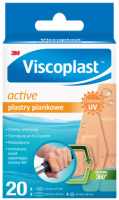 3M VISCOPLAST  ACTIVE Plastry piankowe 3 rozmiary  pudełko  20szt   (k=14)