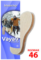 VAYA INVERNO termoizolacyjne pełne wkładki z wełną i korkiem 46