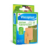 3M VISCOPLAST  Turystyczny zestaw plastrów   pudełko  17 sztuk