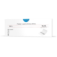 PASOCARE MED  Plaster OPATRUNKOWY JAŁOWY  10cm x 35cm  1szt