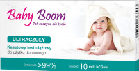 BABY BOOM TEST  Ciążowy Ultraczuły kasetowy  1szt