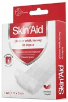 SKIN AID Plaster włókninowy do cięcia 1m x 6cm