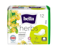 BELLA PODPASKI HERBS  Oddychające z kwiatem lipy 12szt  SK (k=18)