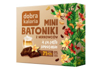KUBARA Mini Batoniki z nerkowców a'la latte waniliowe 102g   (d=14)
