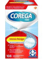 COREGA TABS Tabletki czyszczące do protez zębowych  108szt   PROMO  (import)   (k=48)
