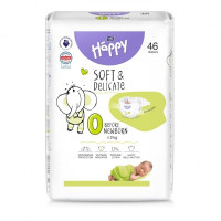 BELLA HAPPY  Pieluszki BEFORE NEWBORN  '46 <2kg (0) (zielone)  (d=8)