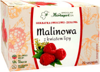 HERBAPOL  MALINOWA Z KWIATEM LIPY  FIX  (20x3g)   (d=10)